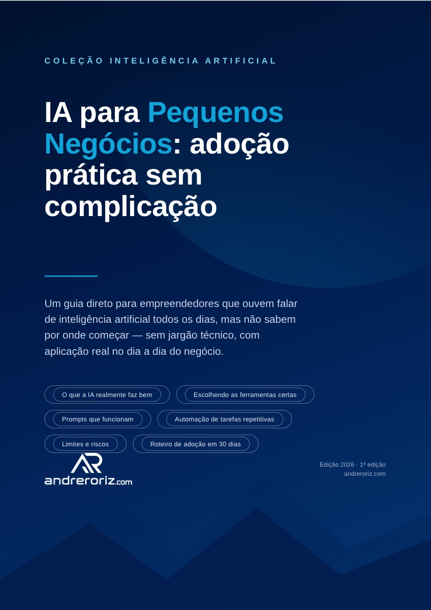 Capa: IA para Pequenos Negócios